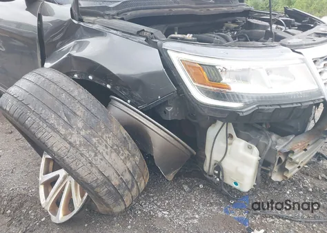 2017 Ford Explorer Limited z USA, uszkodzony, nr VIN 1FM5K8F81HGA18131